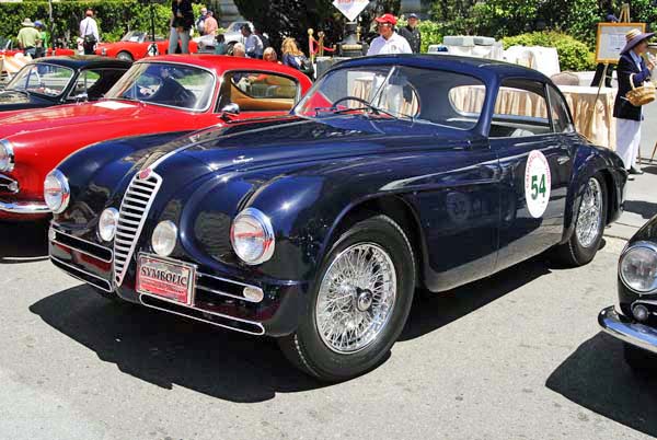 Alfa Romeo 6c2500-SS Touring
 Ville d'Este sn-915882 1949