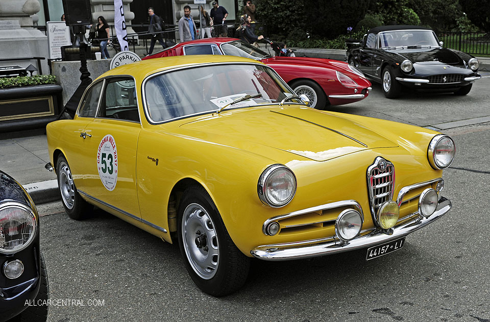  Alfa Romeo Giulietta Sprint Coupe 1958 California Mille 2018 