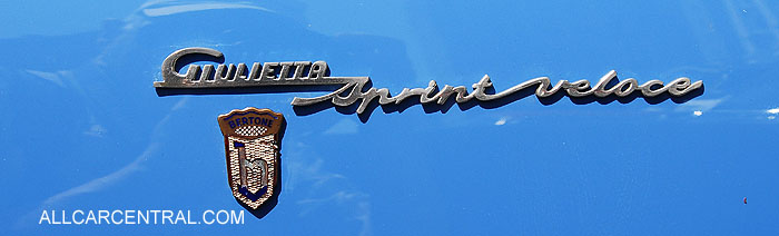 Alfa Romeo Giulietta lt Wt Sprint Veloce 1957