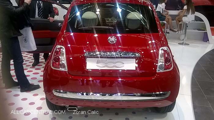  Fiat 500 2015 Belgrade International Motor Show 2015