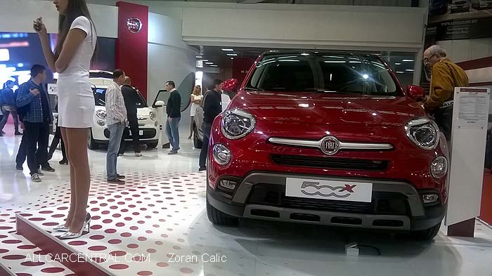  Fiat 500 X 2015 Belgrade International Motor Show 2015