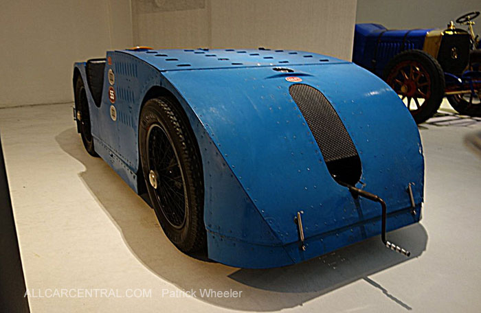  
Bugatti Biplace Course Type 32 1923 Tank 
123 Musee National de l'automobile 2015 
Patrick Wheeler Photo 
