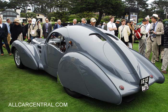 Bugatti Type 57S Atlantic 1937 60th Pebble Beach Concours d'Elegance 