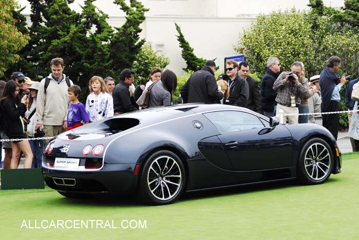 Bugatti Veyron 164 Super Sport 2011 Pebble Beach Concours d'Elegance 