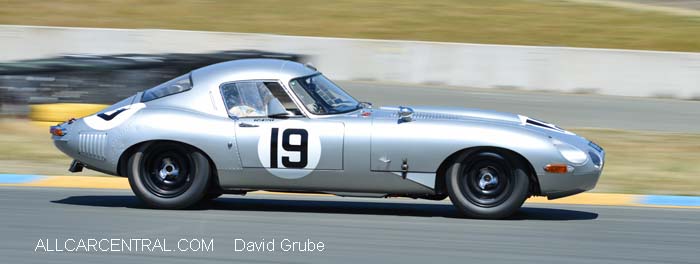  Jaguar Low Drag Coupe 1963  CSRG David Love Memorial Vintage Car Road Races 2015