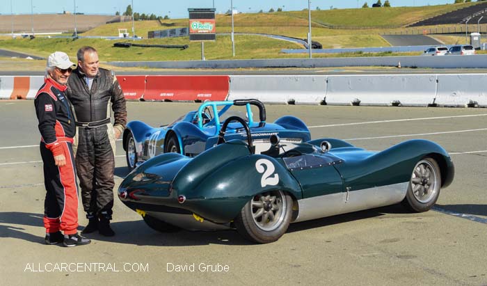  Lola Mk1 1960 and Dailu Mk2 1962  CSRG David Love Memorial Vintage Car Road Races 2015
