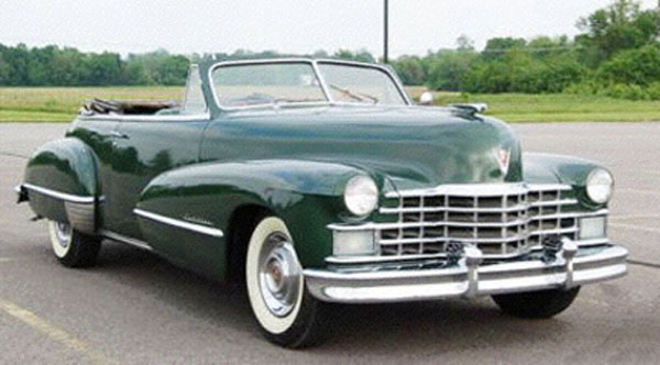Cadillac Convertible 1947 Submitted by Rick Feibusch 2008
