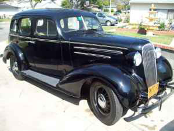 Chevrolet Master Deluxe sedan 1936 Submitted by Rick Feibusch 2009