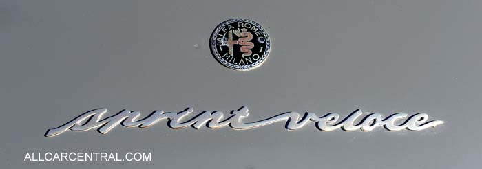 Alfa Romeo Giulietta 750 Sprint Veloce Bertone 1958