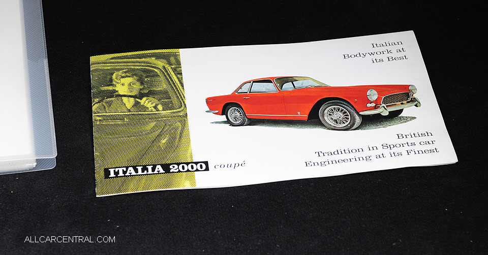  Triumph Italia 2000 sn-102 1960  Concorso Italiano 2016