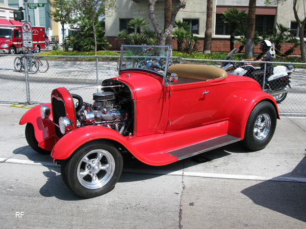 1929 Model A roadster Culver City-George Barris Back To The Fifties Car Show
