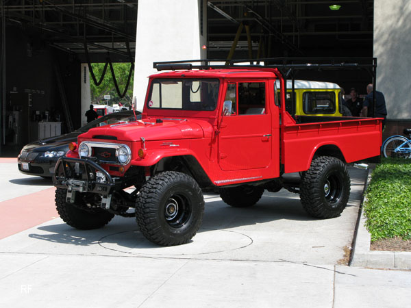 1968 Toyota Land Cruiser pickup Culver City-George Barris Back To The Fifties Car Show