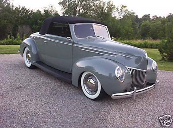 Ford Convertable coupe 1939