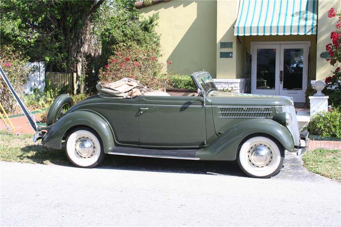  Ford convertible club coupe 1936 