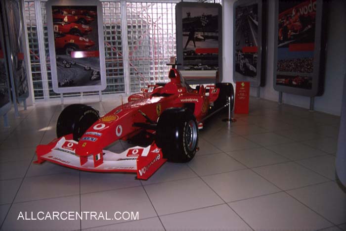 Ferrari F2003 F1 2003 The Galleria Ferrari Maranello, Italy 2005