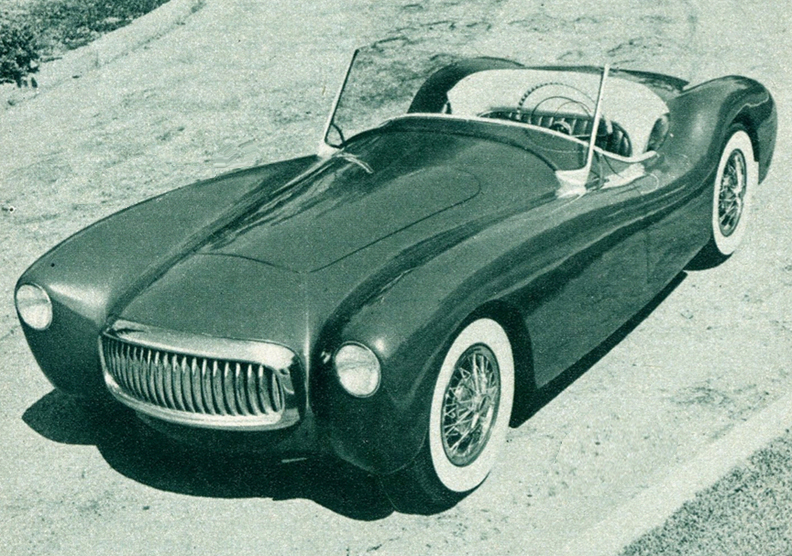 Glasspar roadster 1954