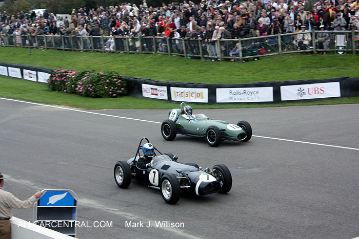  Roger Wills in his 1958 Lotus Climax 16 Goodwood Revival 2015