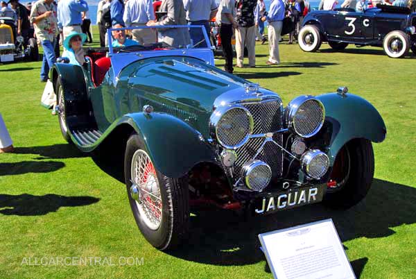 Jaguar SS 100 1939 Pebble Beach Concours d'Elegance 2007