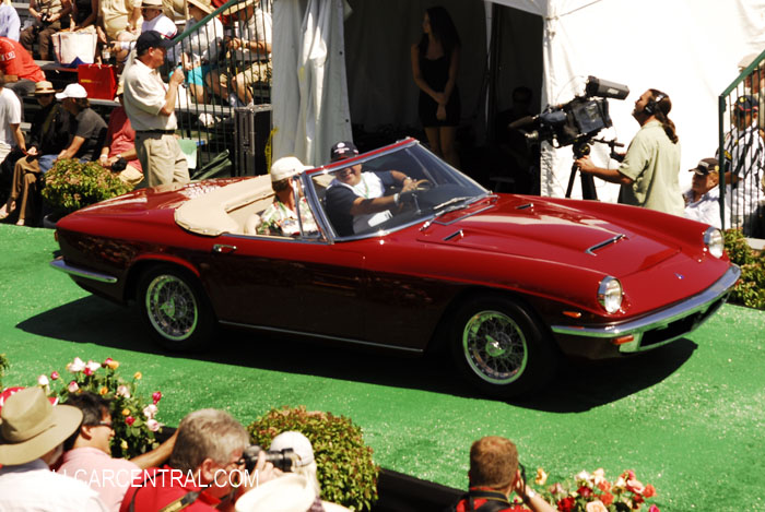Maserati Mistral 1965 2nd Place Concorso Italiano Monterey California 2009