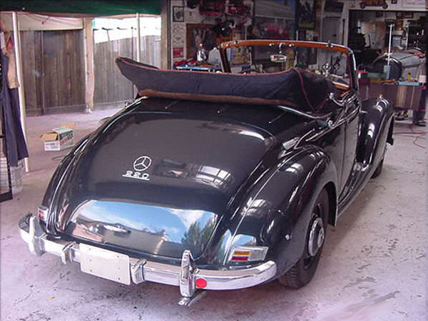 Mercedes 220 Cabriolet 1951 Submitted by Rick Feibusch 2008