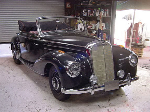 Mercedes 220 Cabriolet 1951 Submitted by Rick Feibusch 2008