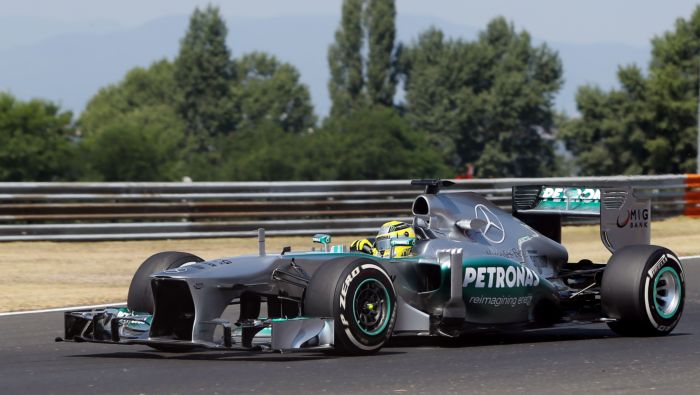 Nico Rosberg Mercedes AMG W04 2013