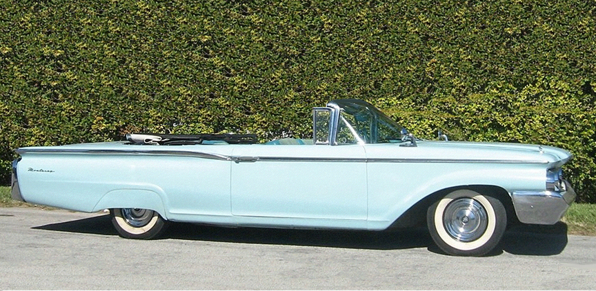 Mercury Monterey Convertible 1960 Submitted by Rick Feibusch 2010