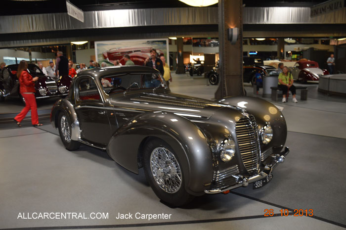 Delahaye Type 145 V-12 Coupe 1938 Mullin Automotive Museum 2013