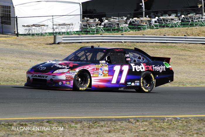 Denny Hamlin NASCAR Infineon Raceway 2011