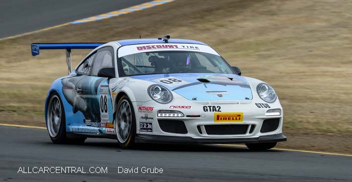 Porsche GT3 Cup cars NASCAR Sonoma Raceway 2015