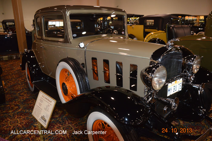 Chevrolet Confederate Series Model BA Deluxe Coupe 1932 Nethercutt Museum 2013