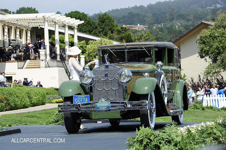  Isotta Fraschini Tipo 8A Castagna Imperial Landaulet 1928 Pebble Beach Concours d'Elegance 2017