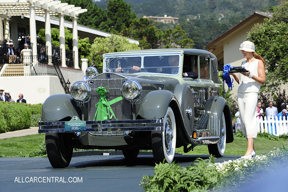  Isotta Fraschini Tipo 8A Castagna Limousine 1929 Pebble Beach Concours d'Elegance 2017