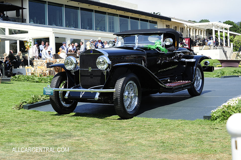  Isotta Fraschini Tipo 8A Fleetwood Roadster 1927 Pebble Beach Concours d'Elegance 2017