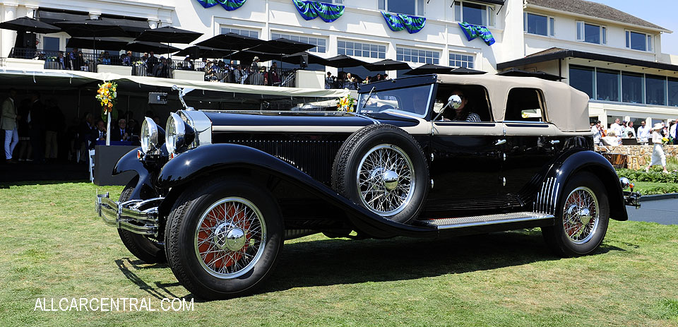  Isotta Fraschini Tipo 8A SS Castagna Cabriolet 1930 Pebble Beach Concours d'Elegance 2017