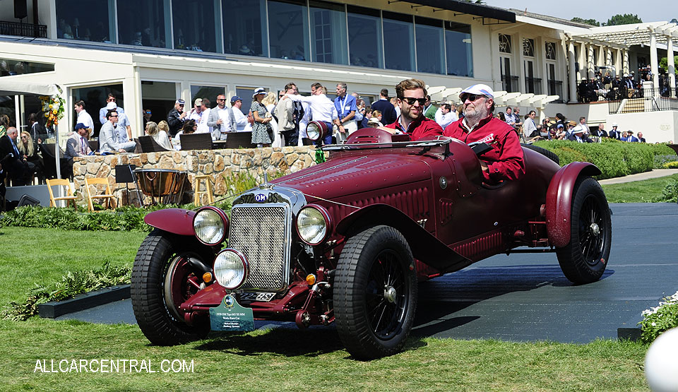  OM Tipo 665 SS MM Works Race Car 1930 Pebble Beach Concours d'Elegance 2017