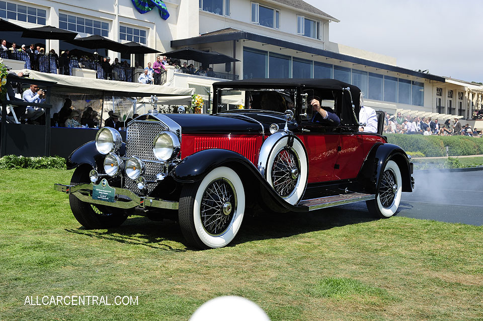  Stearns-Knight H 8-90 Phillips Cabriolet 1928 Pebble Beach Concours d'Elegance 2017