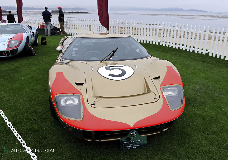  Ford GT40 P-1016 Mark II 1965 Pebble Beach Concours d'Elegance
