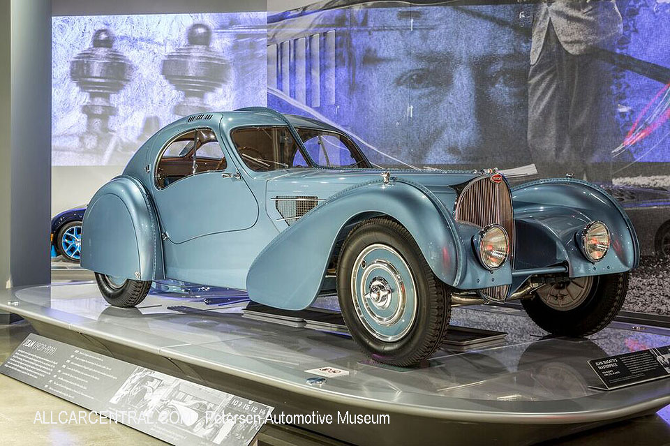  Bugatti Type 57SC Atlantic 2 1935 Petersen Automotive Museum  