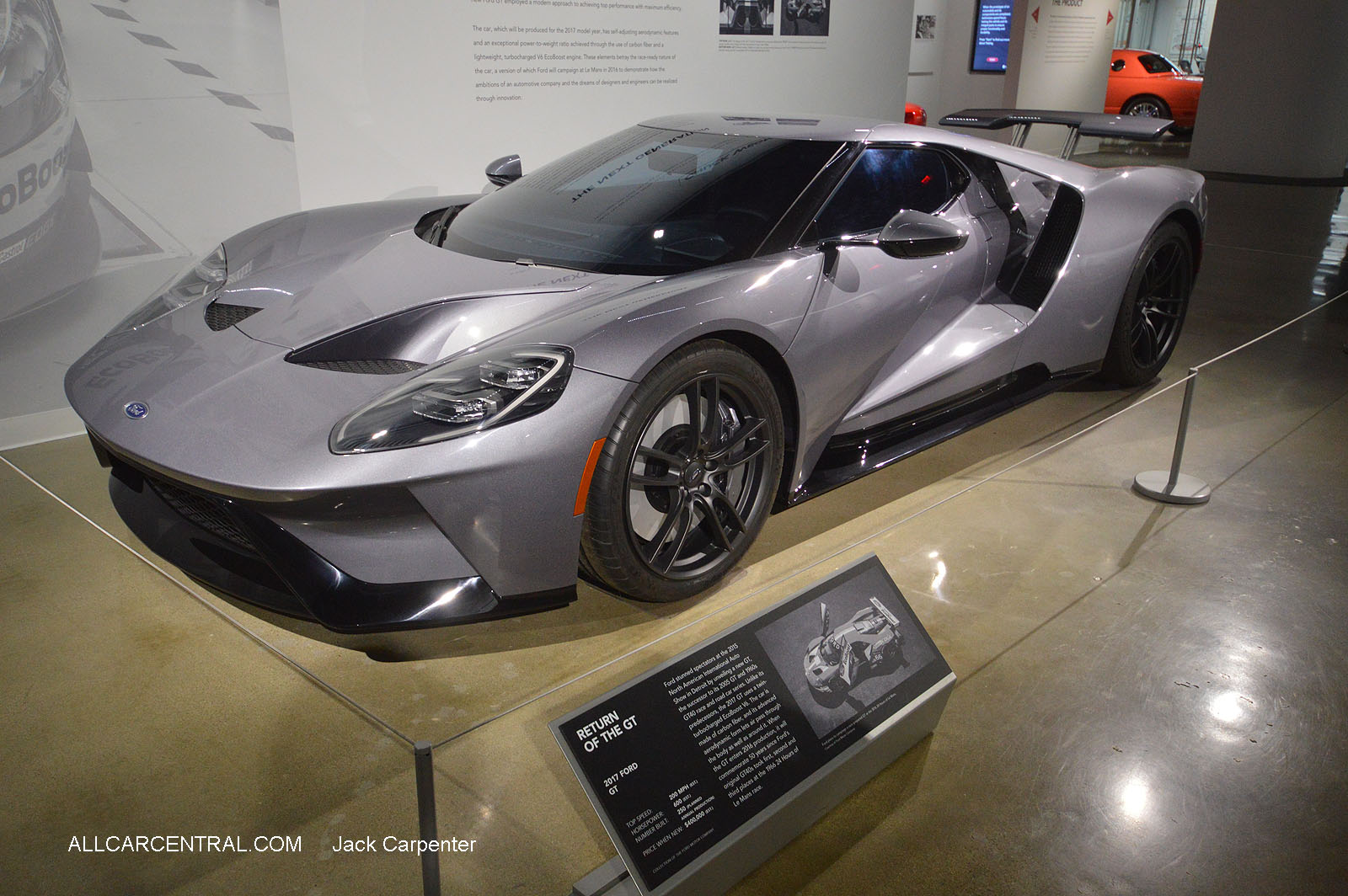   Ford GT 
2017  Petersen Automotive Museum 2016