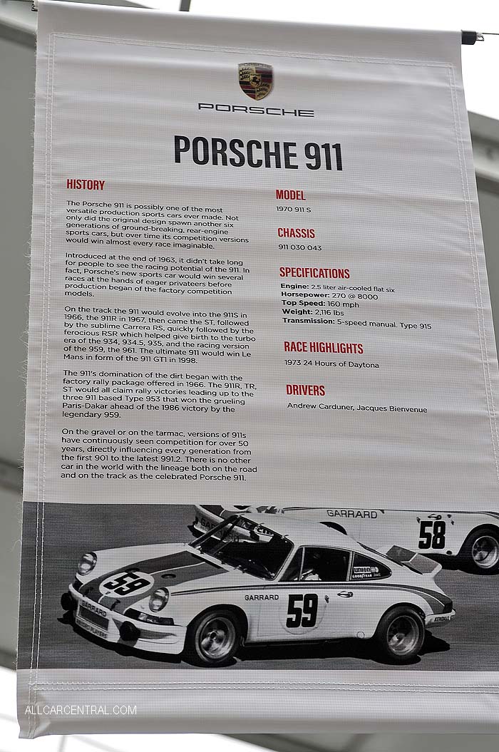 Porsche 911S sn-911030043 1970 Rennsport VI 2018