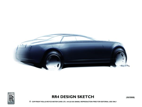 Rolls-Royce RR4 Design Sketch 2008