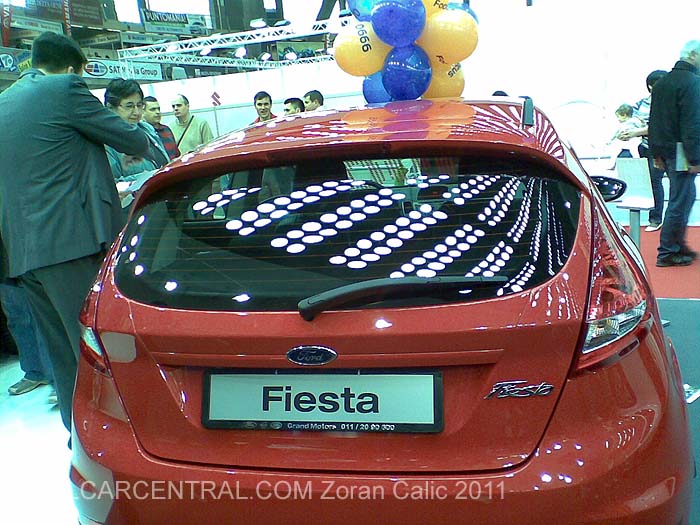 Ford Fiesta 2011  Serbian 49th International Auto Show in Belgrade 2011