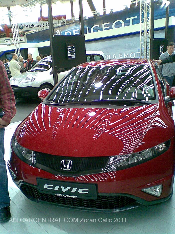 Honda Civic 2011 Serbian 49th International Auto Show in Belgrade 2011