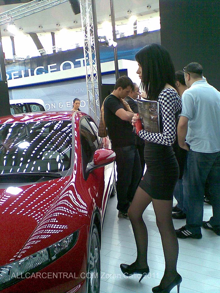 Honda Civic 2011 Serbian 49th International Auto Show in Belgrade 2011