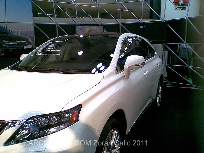 
Lexus RX450h Hybrid 2011  
Serbian 49th International Auto Show in Belgrade 2011