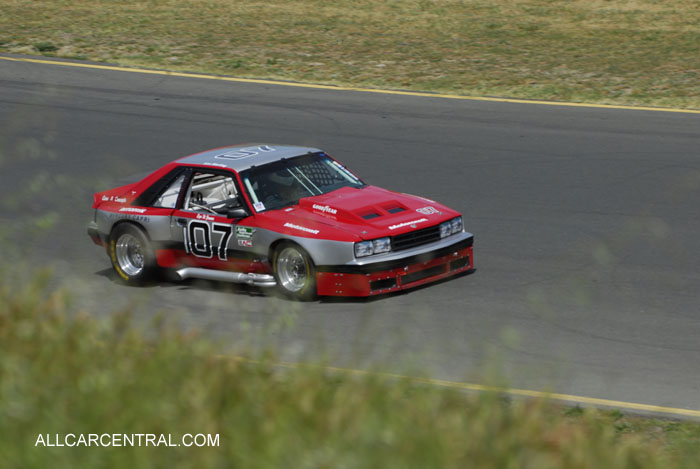 Mercury Capri sn-0231072 1982 Sonoma Historic Motorsports Festival 2014