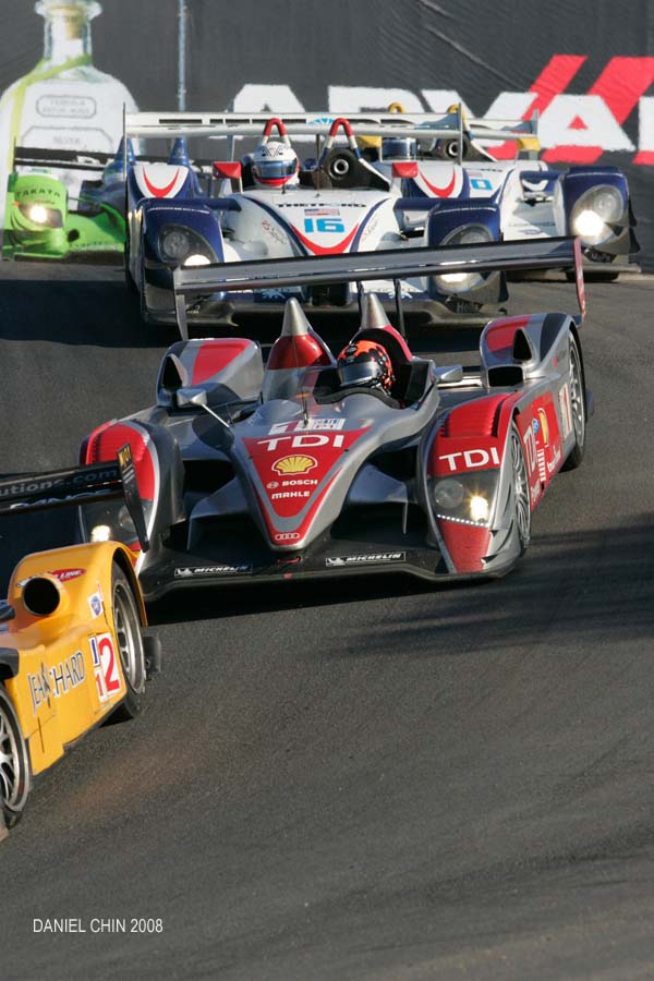 LMP1 2nd Place Audi AG/R 10/TDI Season Finale, American Le Mans Series 2008