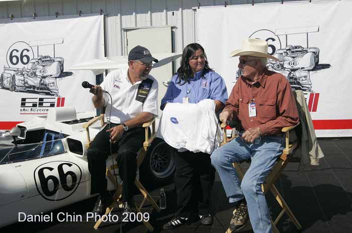 Gil de Ferran Jim Hall Mazda Raceway Laguna Seca