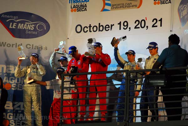 GT-2 Winners  Season Finale, American Le Mans Series Mazda Raceway Laguna Seca, California, 2007 